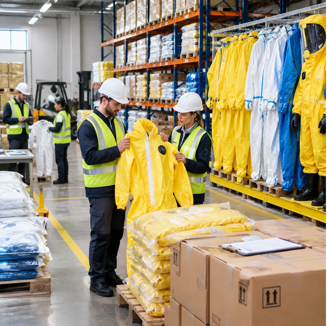 Chemical Protective Coverall 